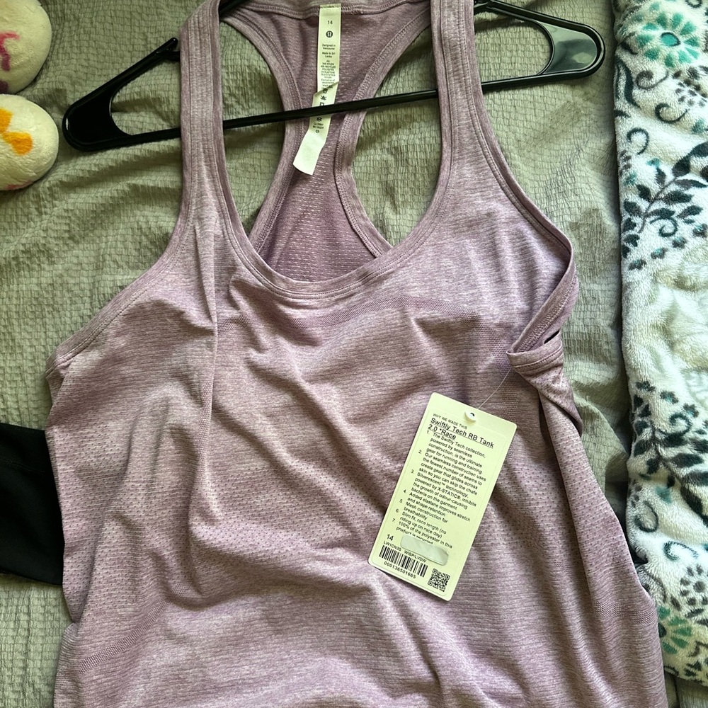 Lululemon Athletica Purple Tank Top